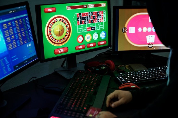 Pengguna Indonesia membaca panduan deposit